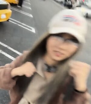 Surveillance still of bellxyn from the intercepted feed